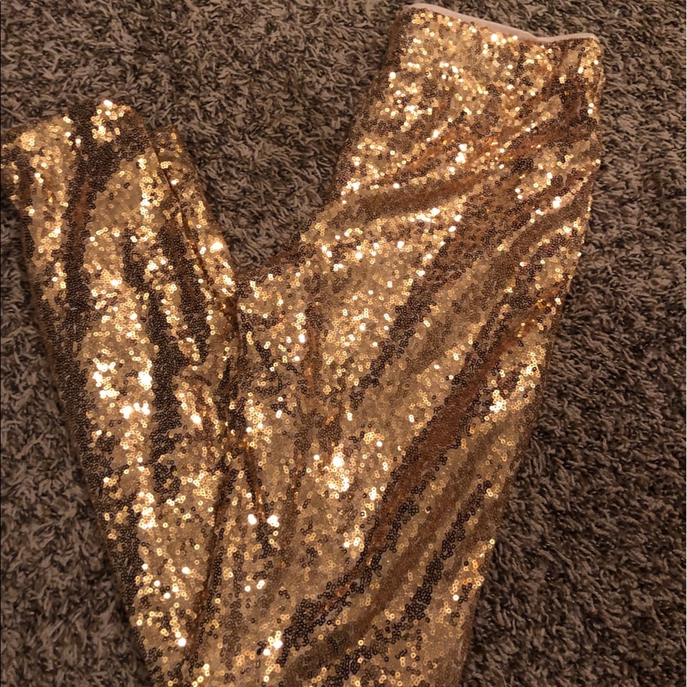 Sequin pants